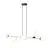 Emibig Pendant Gravity Steel Black | Suitable for 6x E14 - Max 10W