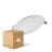 Multipack 4x Ledvance LED Downlight Slim Round DN155 12W 1020lm 120D - 840 Cool White | 169mm 