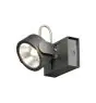 SLV Kalu Single Wall and Ceiling Light Aluminium Black 17W 1000lm - 830 Warm White | Dimmable 