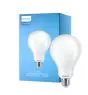 Philips Corepro LED Bulb E27 Pear Frosted 23W 3452lm - 840 Cool White | Replaces 200W